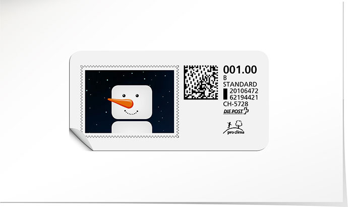 B-Post-Briefmarke 812 Briefmarke