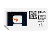 B-Post-Briefmarke 812
