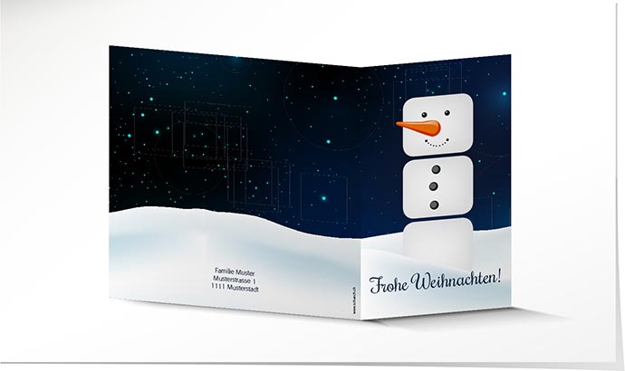 Weihnachtskarte 812 Weihnachtskarte