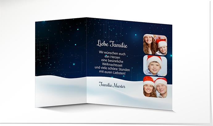 Weihnachtskarte 812 Weihnachtskarte