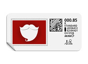 B-Post-Briefmarke 814