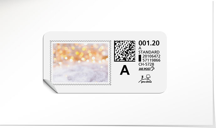 A-Post-Briefmarke 818 Briefmarke