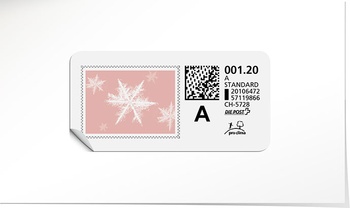 A-Post-Briefmarke 825 Briefmarke