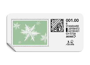 B-Post-Briefmarke 825