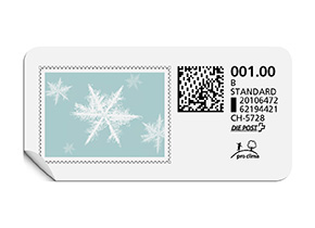 B-Post-Briefmarke 825