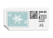 B-Post-Briefmarke 825