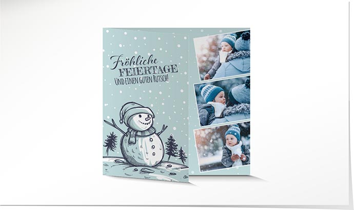 Weihnachtskarte 828 Weihnachtskarte