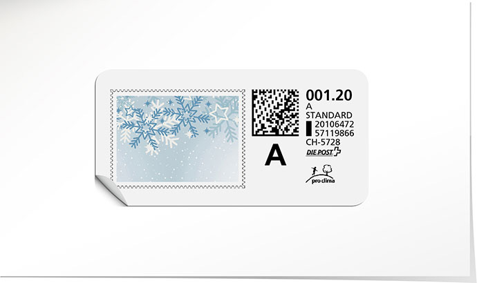 A-Post-Briefmarke 829 Briefmarke