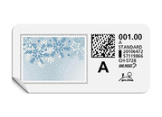 A-Post-Briefmarke 829