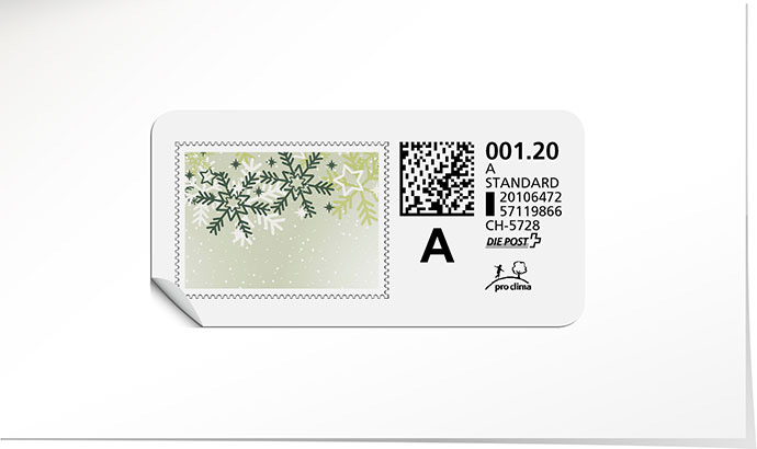 A-Post-Briefmarke 829 Briefmarke