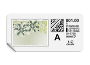 A-Post-Briefmarke 829