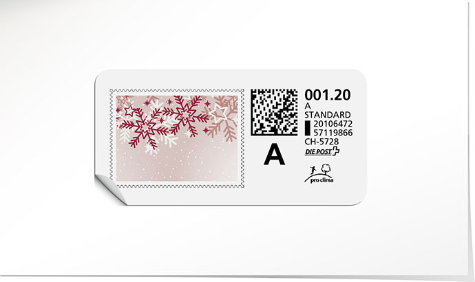 A-Post-Briefmarke 829 Briefmarke