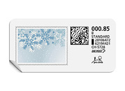 B-Post-Briefmarke 829