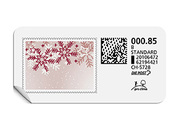 B-Post-Briefmarke 829
