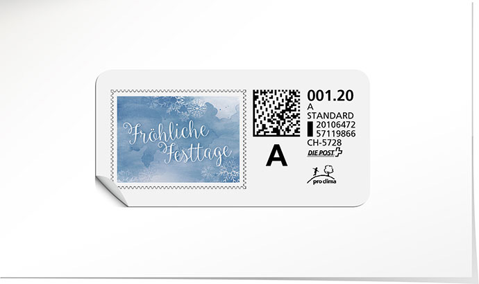 A-Post-Briefmarke 830 Briefmarke