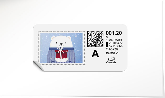 A-Post-Briefmarke 832 Briefmarke