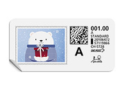 A-Post-Briefmarke 832