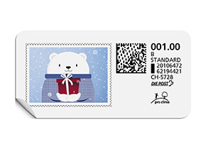 B-Post-Briefmarke 832
