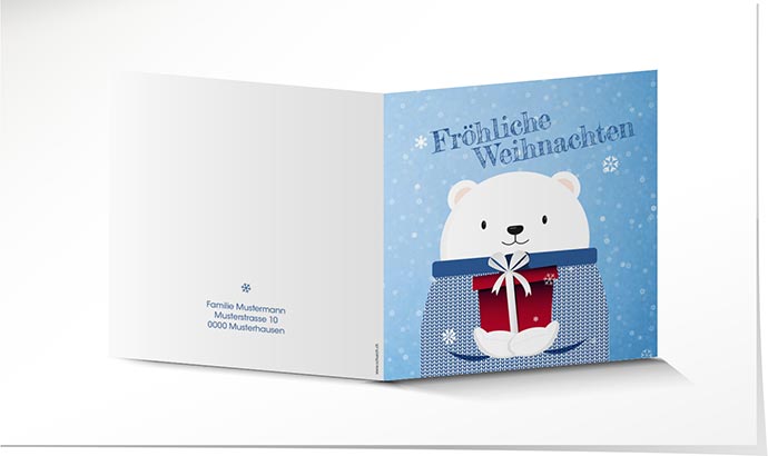 Weihnachtskarte 832 