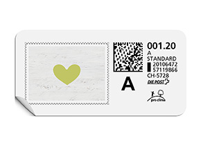 A-Post-Briefmarke 833