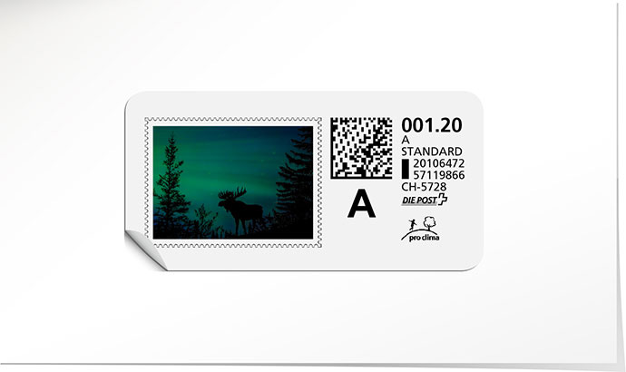 A-Post-Briefmarke 847 Briefmarke