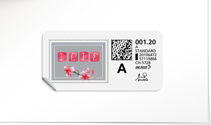 A-Post-Briefmarke 848 Briefmarke