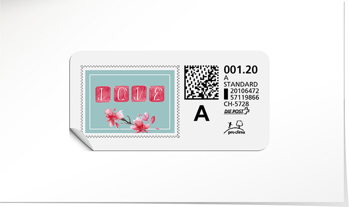 A-Post-Briefmarke 848 Briefmarke