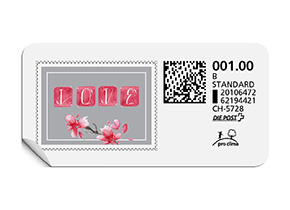 B-Post-Briefmarke 848
