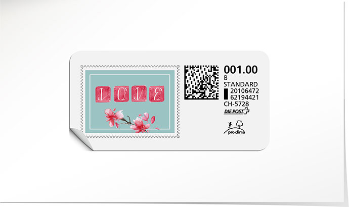 B-Post-Briefmarke 848 Briefmarke
