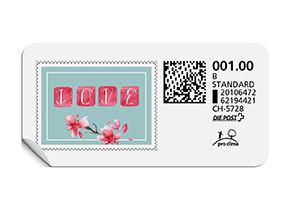 B-Post-Briefmarke 848