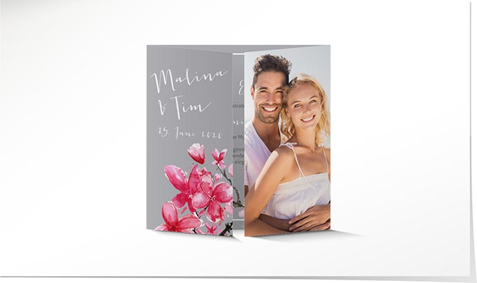 Hochzeitseinladung 848 Hochzeitskarte
