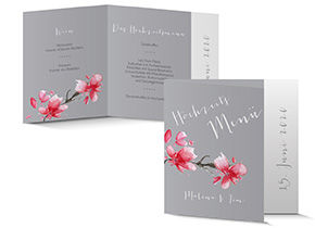 Menükarte Hochzeit 848