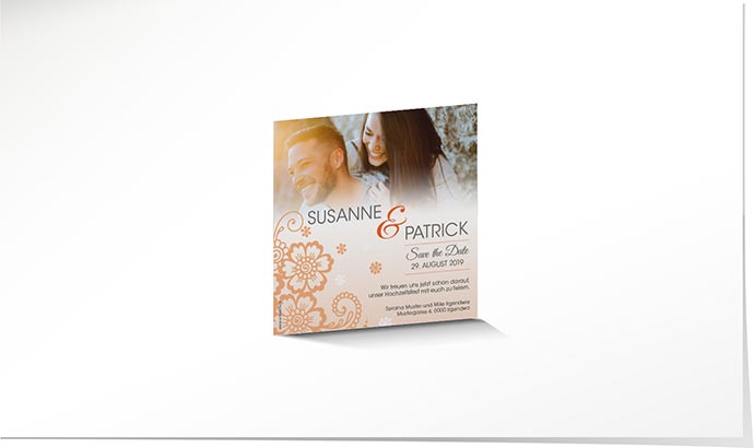 Save the Date Magnetkarte 857 Save the Date Magnetkarte