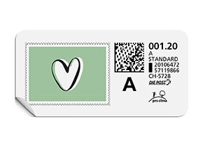 A-Post-Briefmarke 860