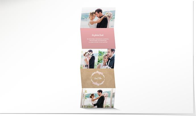 Dankeskarte Hochzeit 862 Dankeskarte Hochzeit
