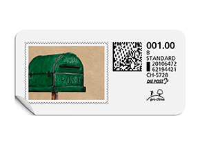 B-Post-Briefmarke 865