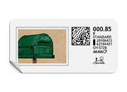 B-Post-Briefmarke 865