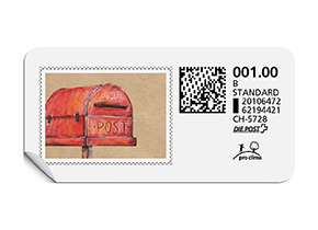 B-Post-Briefmarke 865