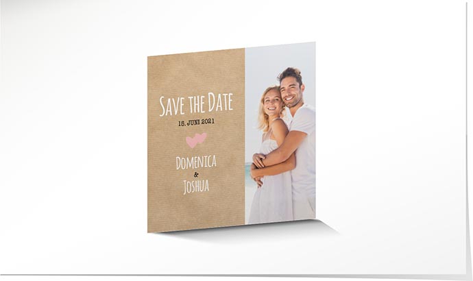 Save the Date Karte 866 Save the Date Hochzeit