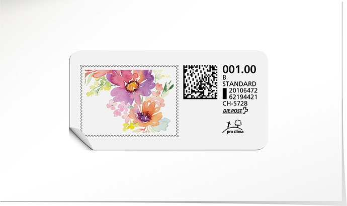B-Post-Briefmarke 867 no bleach