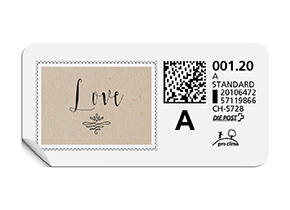 A-Post-Briefmarke 868