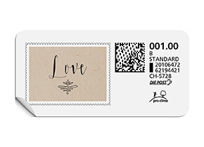 B-Post-Briefmarke 868