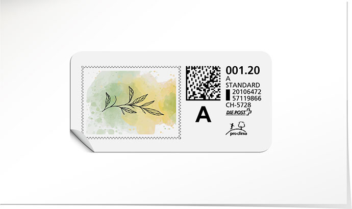 A-Post-Briefmarke 870 no bleach
