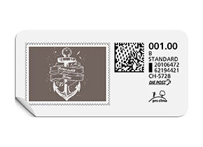 B-Post-Briefmarke 872