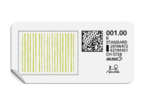 B-Post-Briefmarke 874