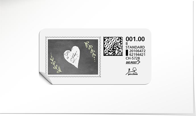 B-Post-Briefmarke 879 hellgrün