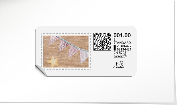B-Post-Briefmarke 880 orchid