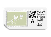 A-Post-Briefmarke 883