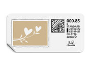 B-Post-Briefmarke 883