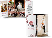 Dankeskarte Hochzeit 884A